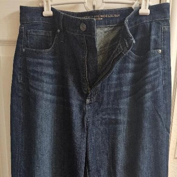 New Women's Chico High Rise Wide Leg Jean, Size 14R (Chico size 2.5R) - Picture 1 of 8